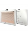 Guess 4G Stripe Metal Logo case for a 14" laptop - pink