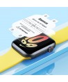 Set of 2x Baseus NanoCrystal protective foil for Apple Watch 7/8/9 41mm + mounting kit - transparent