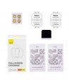 Set of 2x Baseus NanoCrystal protective foil for Apple Watch 7/8/9 41mm + mounting kit - transparent