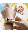 Set of 2x Baseus NanoCrystal protective foil for Apple Watch 7/8/9 41mm + mounting kit - transparent
