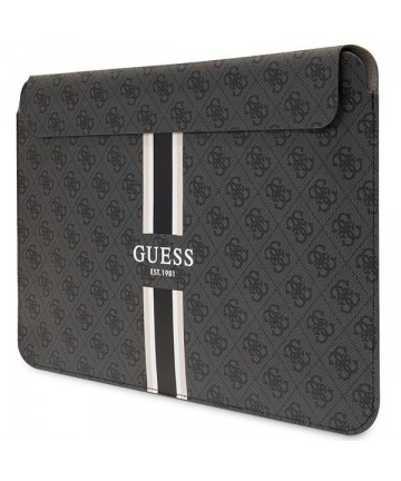 Guess 4G Printed Stripes cover for a 14" laptop - black