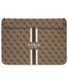 Guess 4G Printed Stripes cover for a 14" laptop - brown