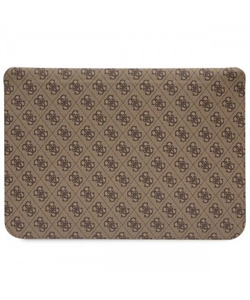 Guess 4G Printed Stripes cover for a 14" laptop - brown