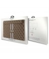 Guess 4G Printed Stripes cover for a 14" laptop - brown