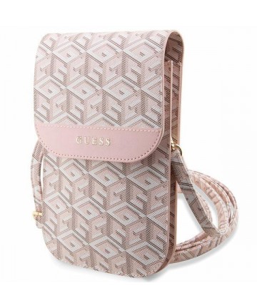 Guess Handbag GUWBHGCFSEP pink/pink GCube Stripe