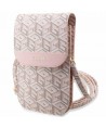 Guess Handbag GUWBHGCFSEP pink/pink GCube Stripe