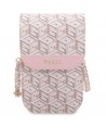 Guess Handbag GUWBHGCFSEP pink/pink GCube Stripe