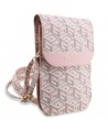 Guess Handbag GUWBHGCFSEP pink/pink GCube Stripe