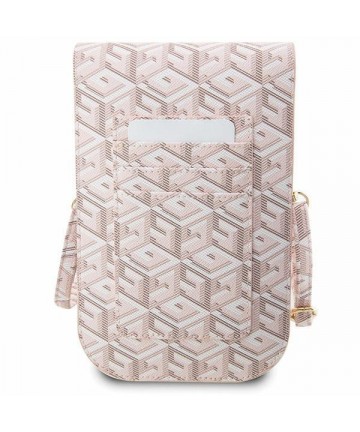 Guess Handbag GUWBHGCFSEP pink/pink GCube Stripe