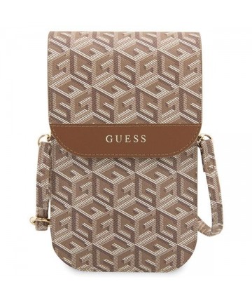 Guess Handbag GUWBHGCFSEW brown/brown GCube Stripe