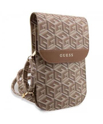 Guess Handbag GUWBHGCFSEW brown/brown GCube Stripe
