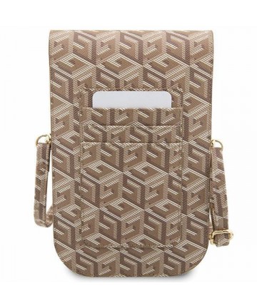 Guess Handbag GUWBHGCFSEW brown/brown GCube Stripe