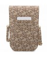 Guess Handbag GUWBHGCFSEW brown/brown GCube Stripe