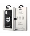 Karl Lagerfeld KLHCN61G2CPK iPhone 11 / Xr 6.1" black/black hardcase Glitter Choupette Patch