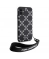 Karl Lagerfeld KLHCN61SAKLMBSK iPhone 11 / Xr 6.1" black/black hardcase Monogram Losange Saffiano