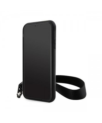 Karl Lagerfeld KLHCN61SAKLMBSK iPhone 11 / Xr 6.1" black/black hardcase Monogram Losange Saffiano