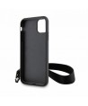 Karl Lagerfeld KLHCN61SAKLMBSK iPhone 11 / Xr 6.1" black/black hardcase Monogram Losange Saffiano