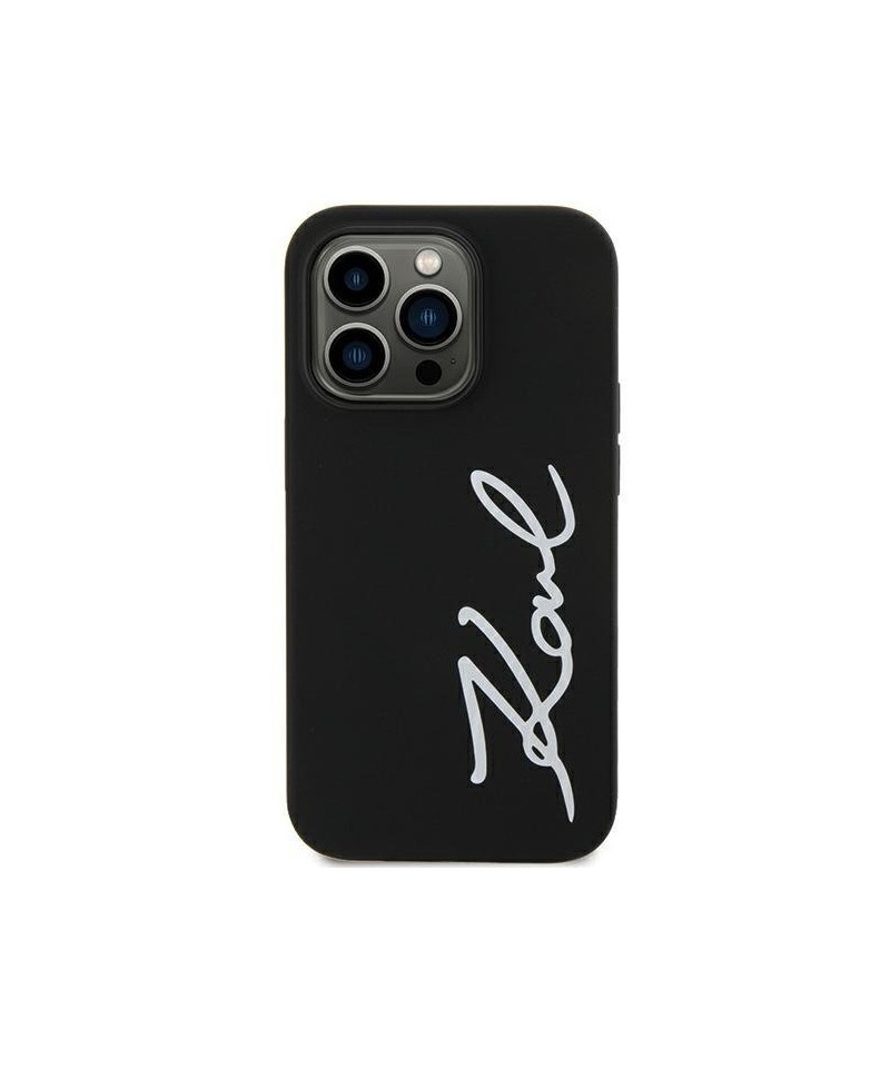 Karl Lagerfeld KLHCN61SKSVGK iPhone 11 / Xr 6.1" black/black hardcase Silicone Signature