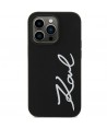 Karl Lagerfeld KLHCN61SKSVGK iPhone 11 / Xr 6.1" black/black hardcase Silicone Signature