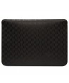 Karl Lagerfeld Saffiano Plaque case for a 14" laptop - black