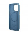 Guess GUHMP14LU4GPRB iPhone 14 Pro 6.1" blue/blue hard case 4G Logo Plate MagSafe