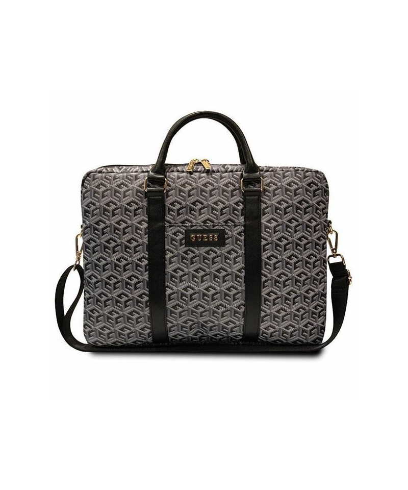 Guess GCube Stripes bag for a 16" laptop - black