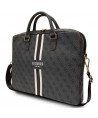 Guess 4G Printed Stripes bag for a 16" laptop - black