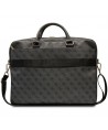 Guess 4G Printed Stripes bag for a 16" laptop - black