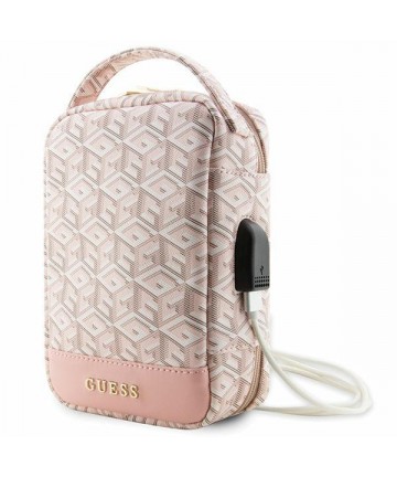 Guess Bag GUHBHGCFSEP Organizer pink/pink GCube Stripe