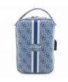 Guess Bag GUHBP4RPSB Organizer blue/blue 4G Printed Stripes