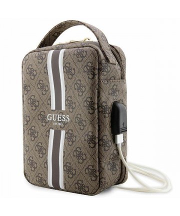 Guess Bag GUHBP4RPSW Organizer brown/brown 4G Printed Stripes
