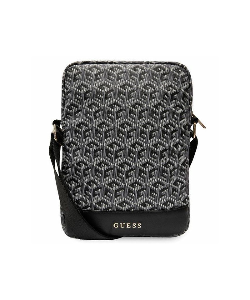 Guess Bag GUTB10HGCFSEK 10" black/black GCube Stripe Tablet Bag
