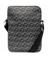 Guess Bag GUTB10HGCFSEK 10" black/black GCube Stripe Tablet Bag