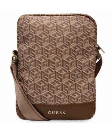 Guess Bag GUTB10HGCFSEW 10" brown/brown GCube Stripe Tablet Bag