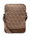 Guess Bag GUTB10HGCFSEW 10" brown/brown GCube Stripe Tablet Bag