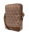Guess Bag GUTB10HGCFSEW 10" brown/brown GCube Stripe Tablet Bag