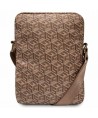 Guess Bag GUTB10HGCFSEW 10" brown/brown GCube Stripe Tablet Bag