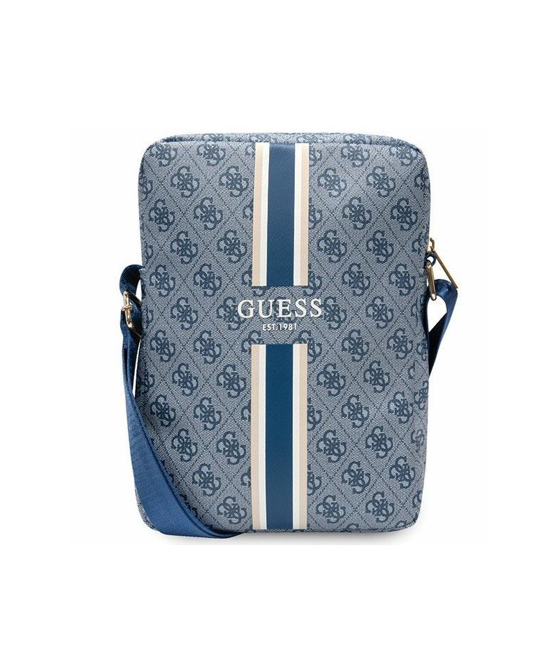 Guess Bag GUTB10P4RPSB 10" blue/blue 4G Stripes Tablet Bag