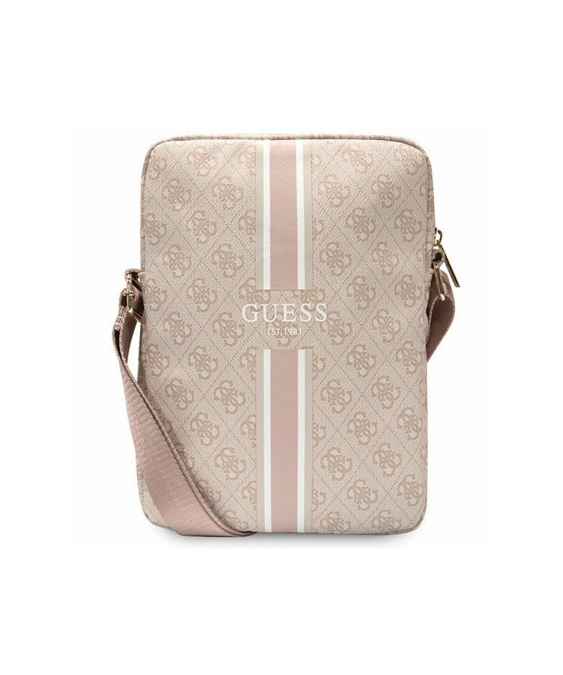 Guess Bag GUTB10P4RPSP 10" pink/pink 4G Stripes Tablet Bag
