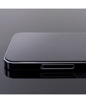 Durable Wozinsky Full Glue Full Screen Tempered Glass with Frame for Xiaomi Mi Band 8 - Black