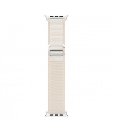 Sport Buckle Strap for Apple Watch Ultra/8/7/6/SE/5/4/3/2/1 (42, 44, 45, 49mm) Dux Ducis Strap GS Version - White