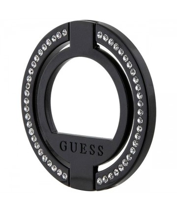 Guess MagSafe Ring stand GUMRSALDGK black/black Rhinestone