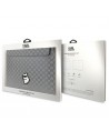 Karl Lagerfeld Saffiano Monogram Choupette case for a 14" laptop - silver