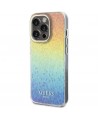 Guess IML Faceted Mirror Disco Iridescent case for iPhone 15 Pro - multicolored