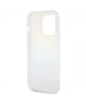 Guess IML Faceted Mirror Disco Iridescent case for iPhone 15 Pro - multicolored