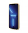 Guess Disco Metal Script case for iPhone 15 Pro - gold