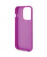 Guess Disco Metal Script case for iPhone 15 Pro - pink