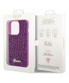 Guess Disco Metal Script case for iPhone 15 Pro - pink