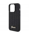 Guess Disco Metal Script case for iPhone 15 Pro - black