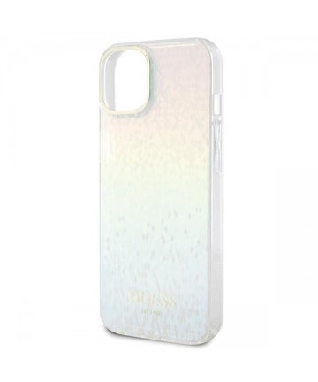Guess IML Faceted Mirror Disco Iridescent case for iPhone 15 - multicolored